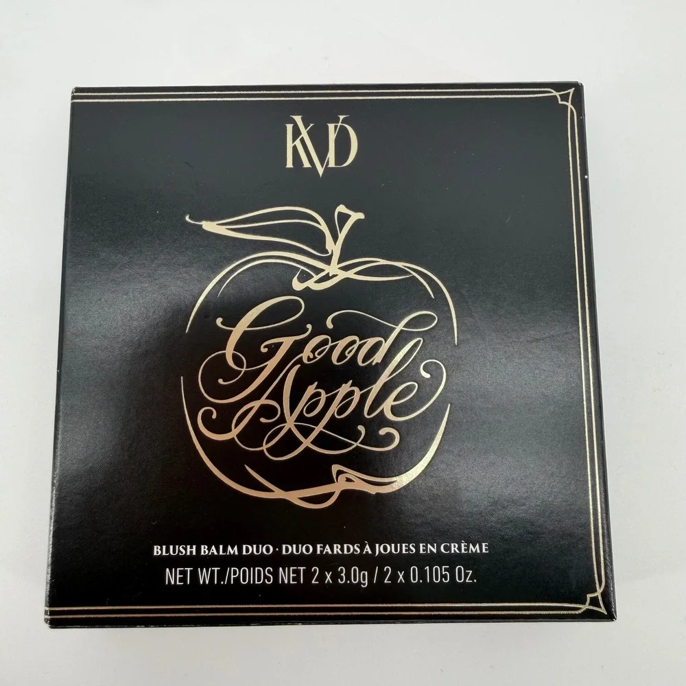 KVD Good Apple Blush Balm Duo Women 6g 30 Elusive Orchard Glass‎ Gilded Apple